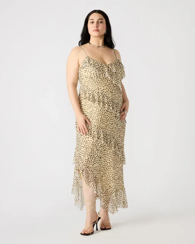 Robe Aida couleur sable