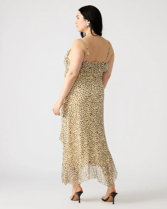 Robe Aida couleur sable