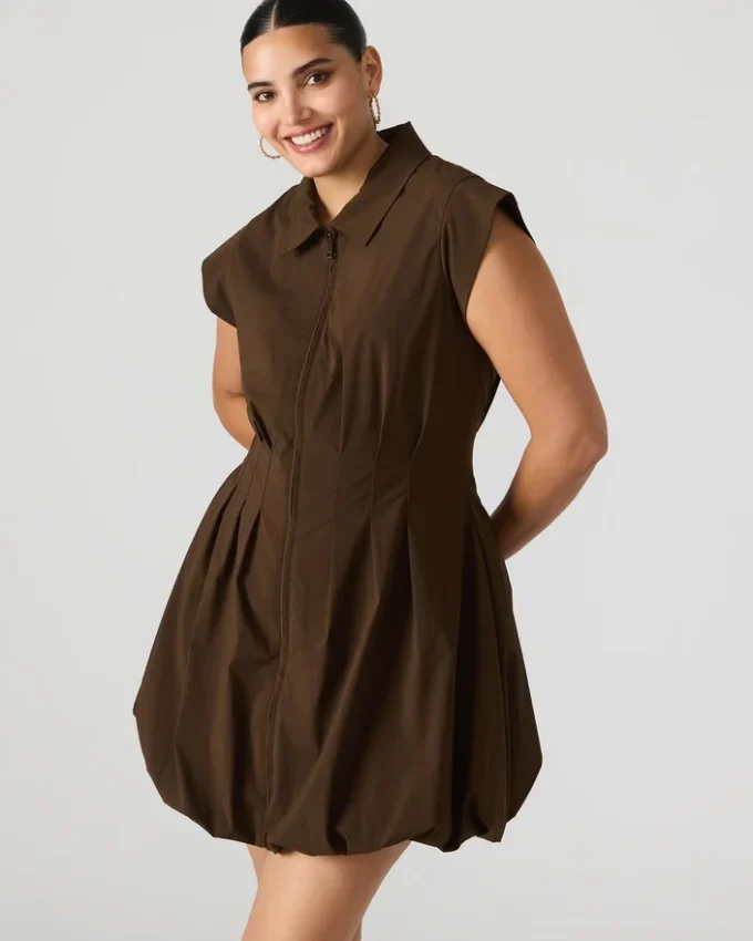 Robe Dyanne Espresso foncé Robe Dyanne Espresso foncé