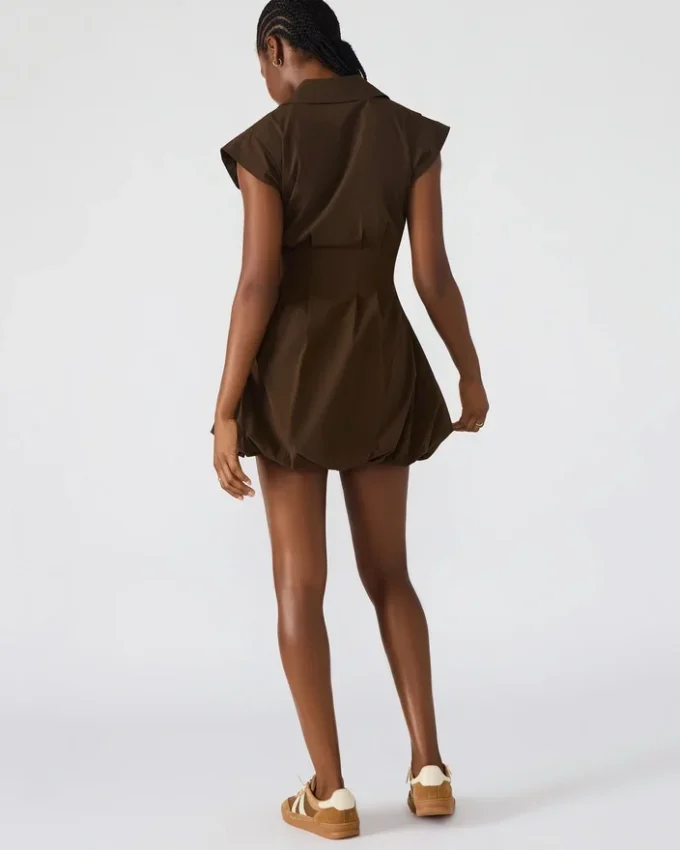 Robe Dyanne Espresso foncé Robe Dyanne Espresso foncé