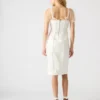 Robe en denim Giselle blanche Robe en denim Giselle blanche