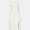 Robe en denim Giselle blanche Robe en denim Giselle blanche