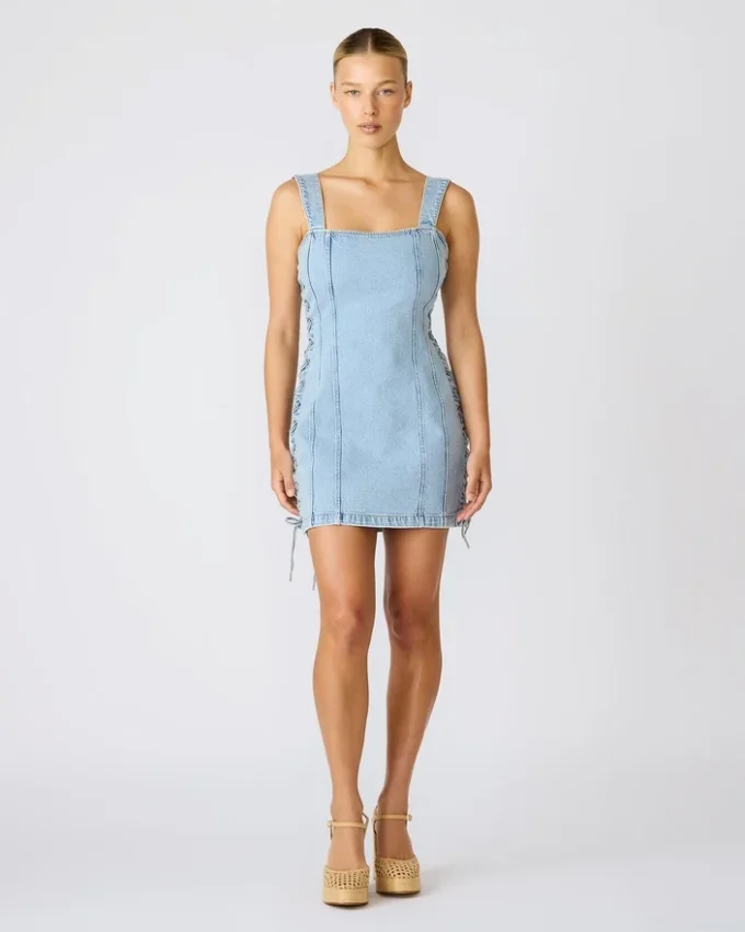 Robe Gianka bleu hazey Robe Gianka bleu hazey