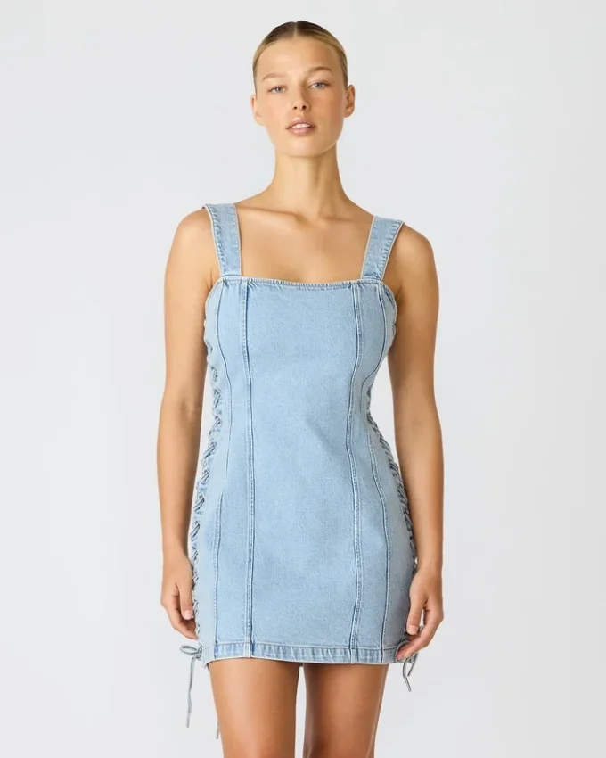 Robe Gianka bleu hazey Robe Gianka bleu hazey