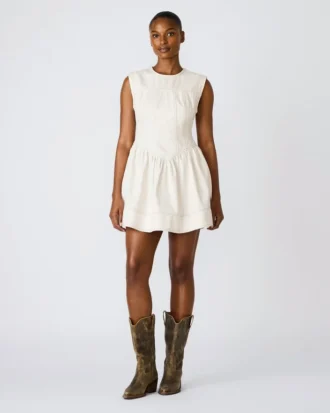Robe Irinna couleur sable