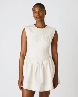 Robe Irinna couleur sable
