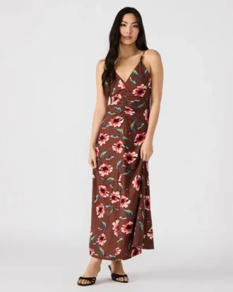 Robe Monroe marron