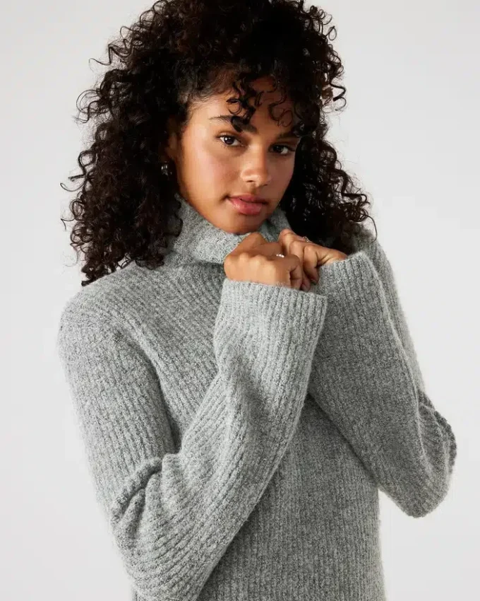 Robe-pull Abbie Gris Robe-pull Abbie Gris