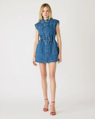 Robe Robbie bleu Aruba