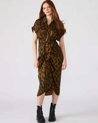 Robe Tori léopard
