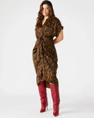 Robe Tori léopard