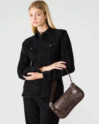 Sac Angel marron serpent