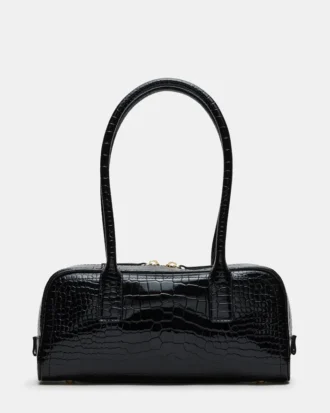 Sac Anise Noir Crocodile