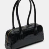 Sac Anise Noir Crocodile