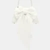 Sac Cosette en satin blanc