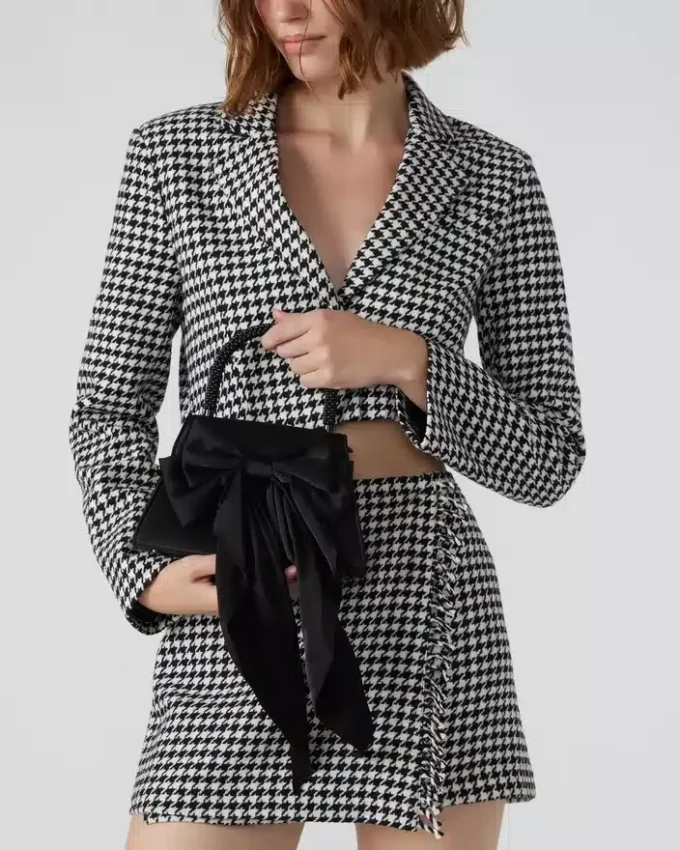 Sac Cosette en satin noir Sac Cosette en satin noir