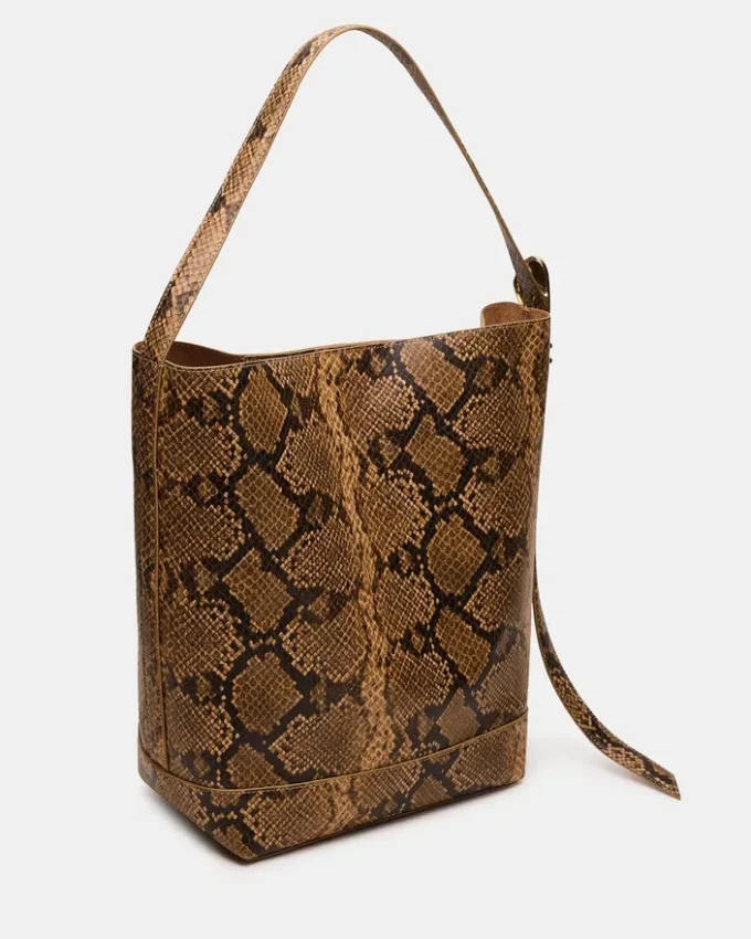 Sac Denise imprimé marron