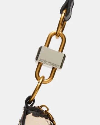 Sac Lohan à imprimé marron