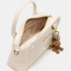Sac Melodie en crocodile blanc