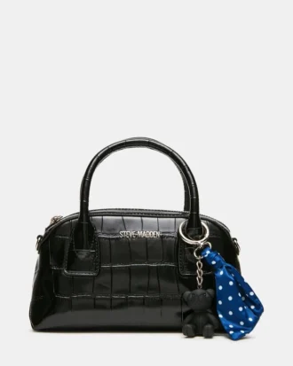 Sac Melodie Noir Crocodile
