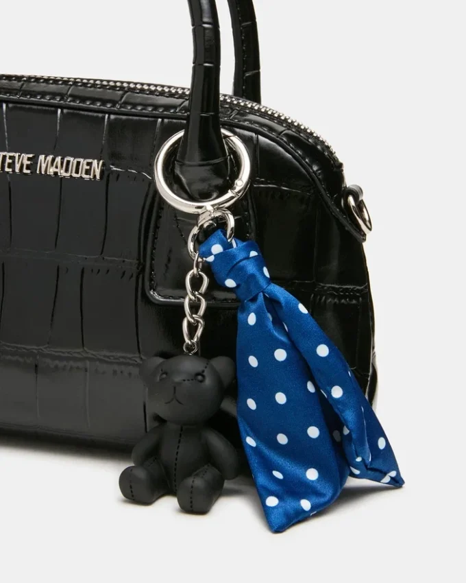 Sac Melodie Noir Crocodile