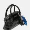 Sac Melodie Noir Crocodile
