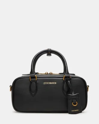 Sac Merit en cuir noir