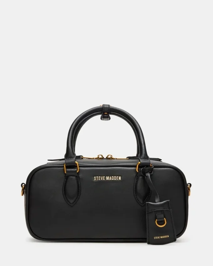 Sac Merit en cuir noir