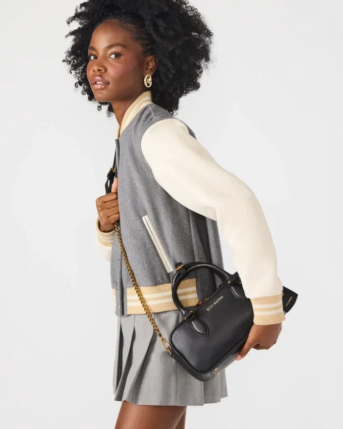 Sac Merit en cuir noir