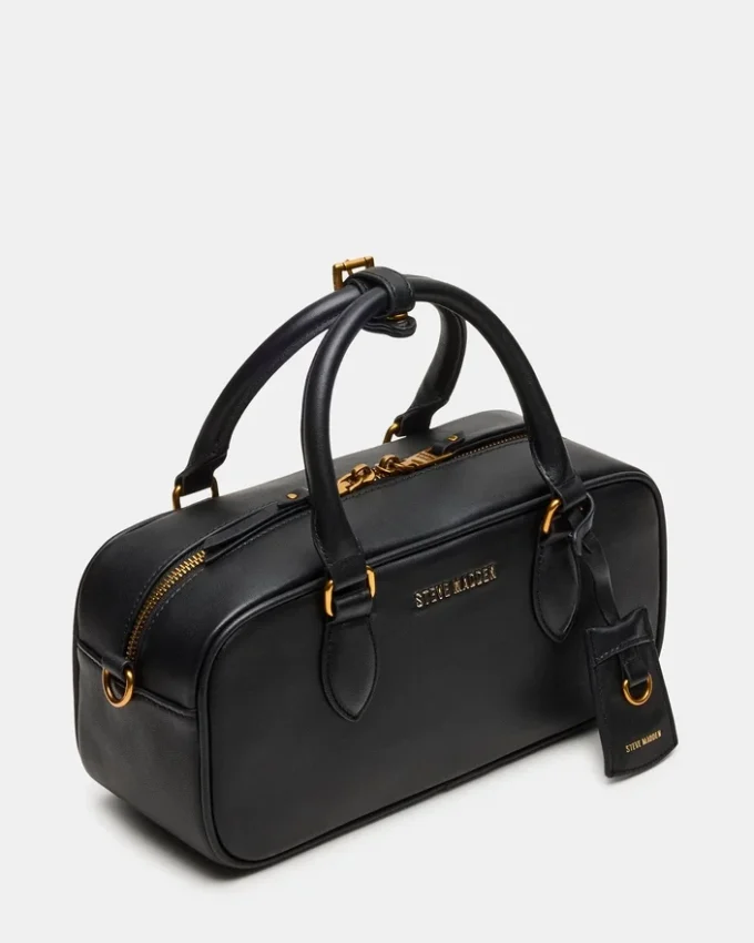 Sac Merit en cuir noir