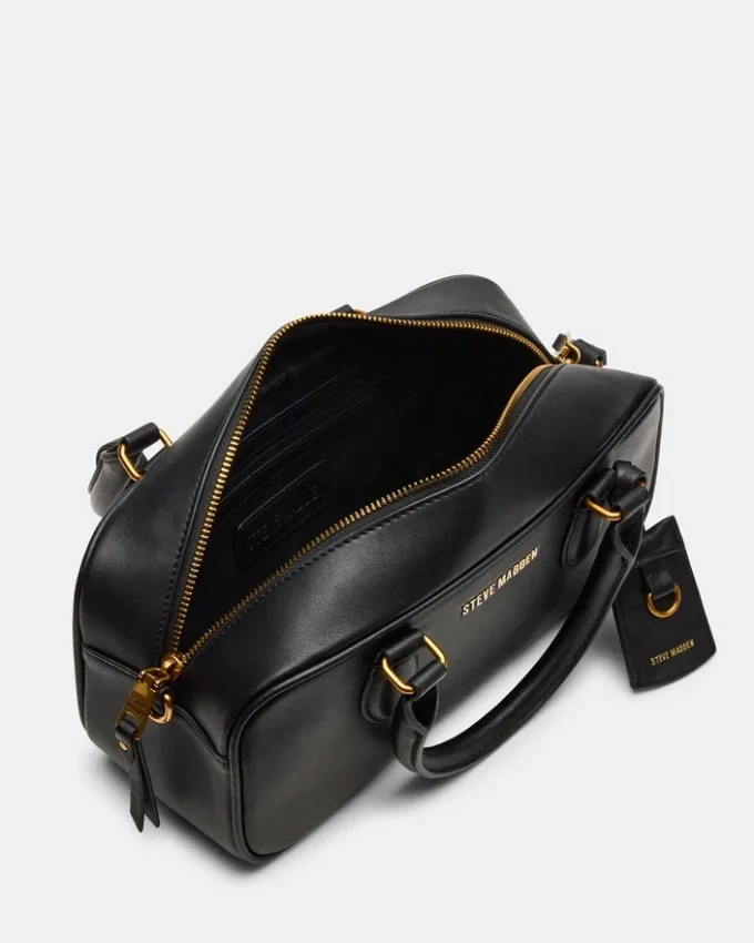 Sac Merit en cuir noir