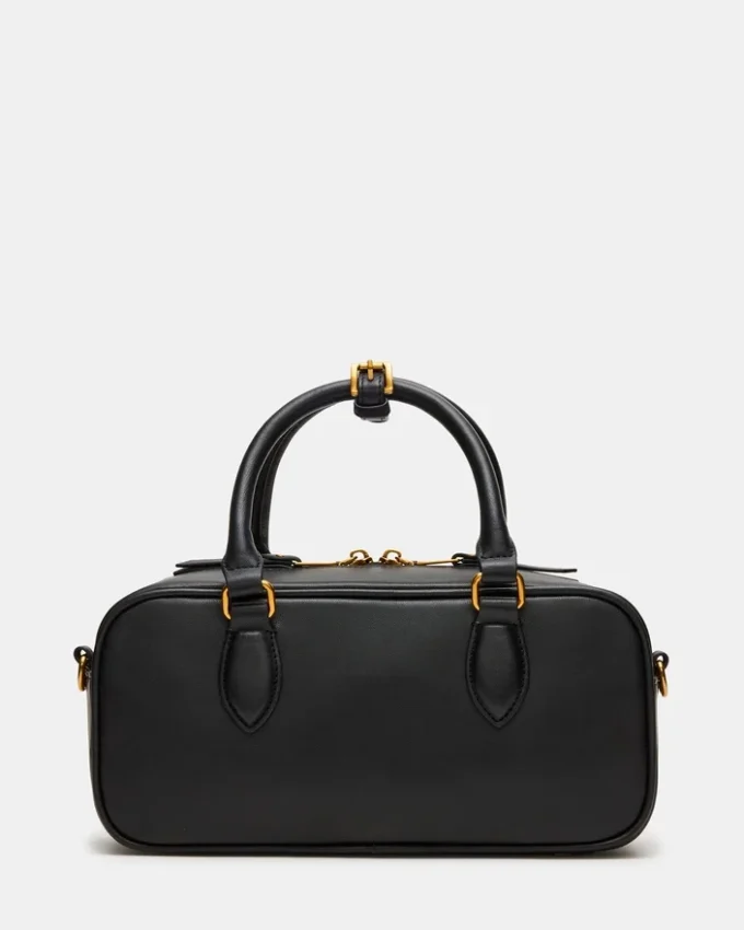 Sac Merit en cuir noir