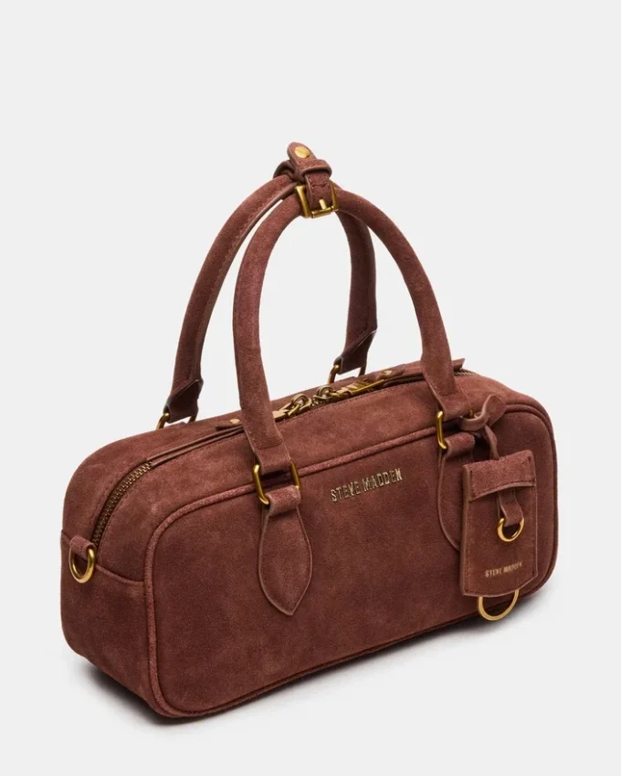 Sac Merit en daim marron