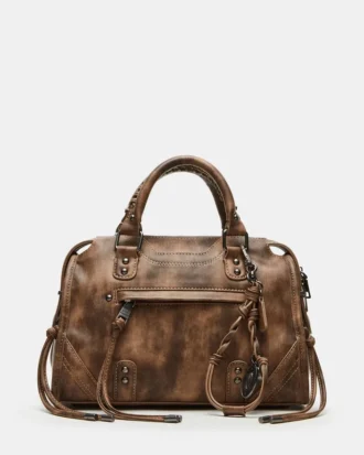 Sac Riggs marron vieilli