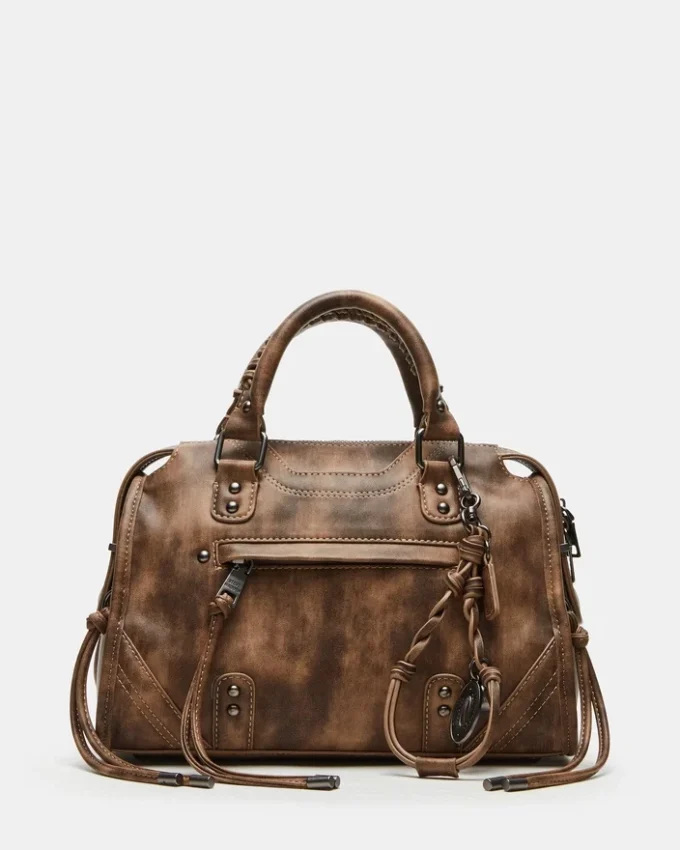 Sac Riggs marron vieilli