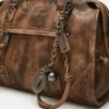 Sac Riggs marron vieilli