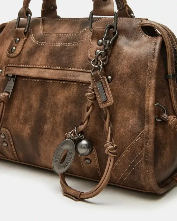 Sac Riggs marron vieilli
