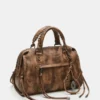 Sac Riggs marron vieilli