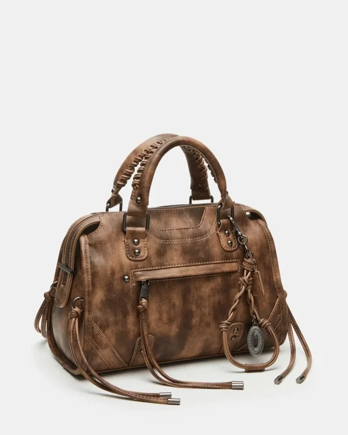 Sac Riggs marron vieilli