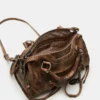 Sac Riggs marron vieilli