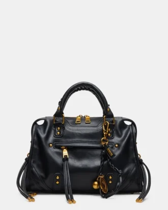 Sac Riggs noir/doré