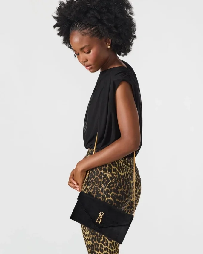 Sac Smooth en velours noir