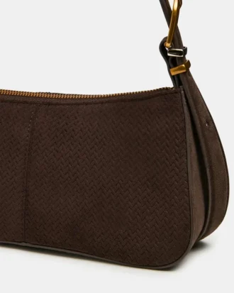 Sac tissé Tanzie Chocolat
