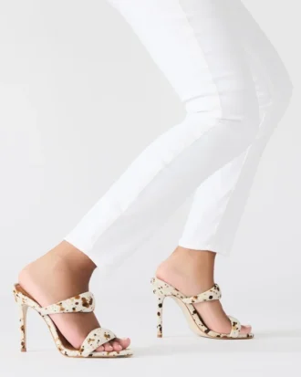 Saturn marron imprimé vache