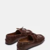 Scoutt en cuir marron