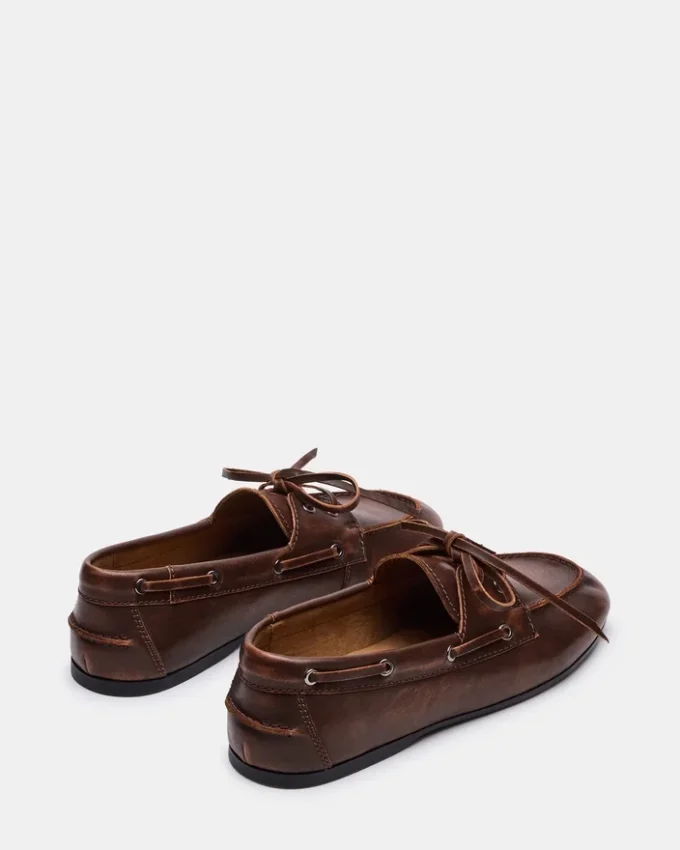 Scoutt en cuir marron