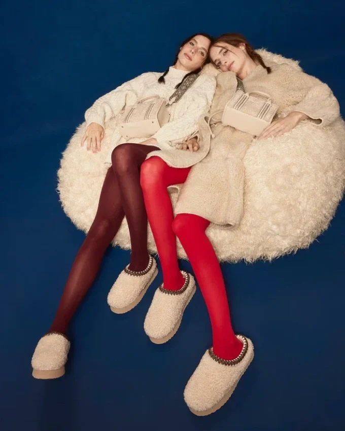 Selena en fausse peau de mouton naturel