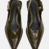 Shay en cuir olive