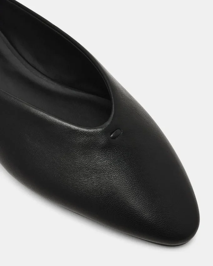 Sherman en cuir noir Sherman en cuir noir