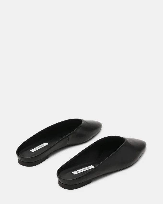 Sherman en cuir noir Sherman en cuir noir